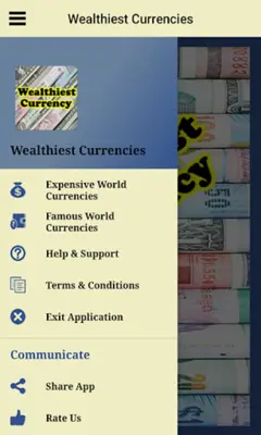 Wealthiest Currencies android App screenshot 10